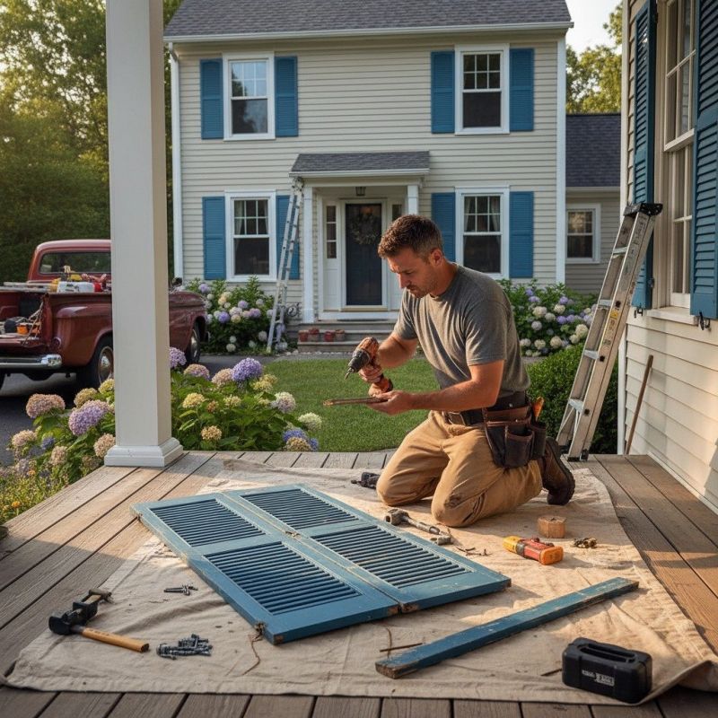 Shutter Handle Repair in Arvada, CO