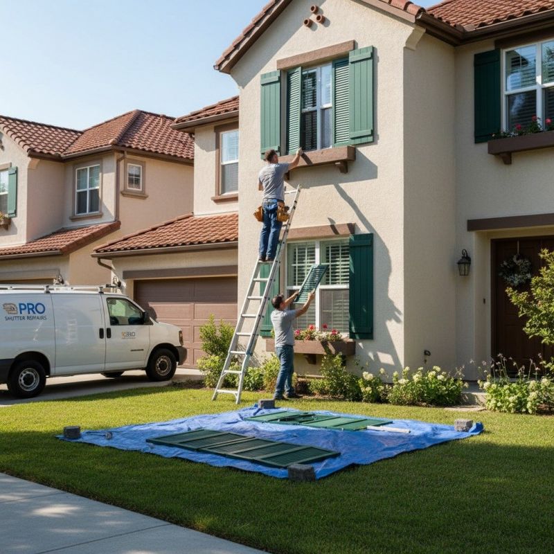 Shutter Latch Replacement in Boulder, CO